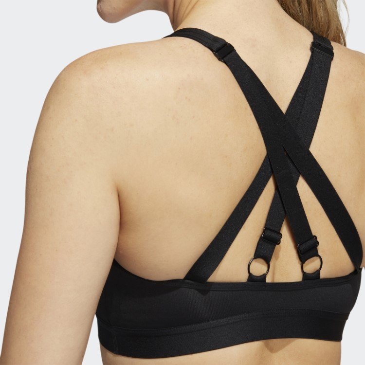 Adidas Tlrd Move Training Sutiã De Alto Suporte Preto Quente