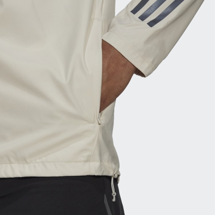 Jaqueta Adidas Aluminium Run Icons Com As Três Listras