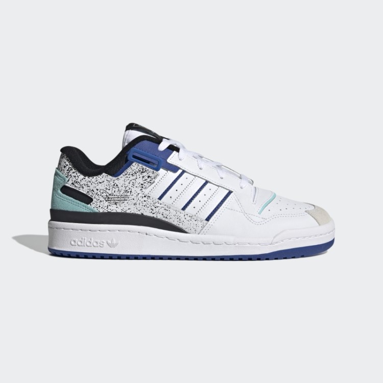 Adidas Forum Exibe Sapatos Baixos Azuis