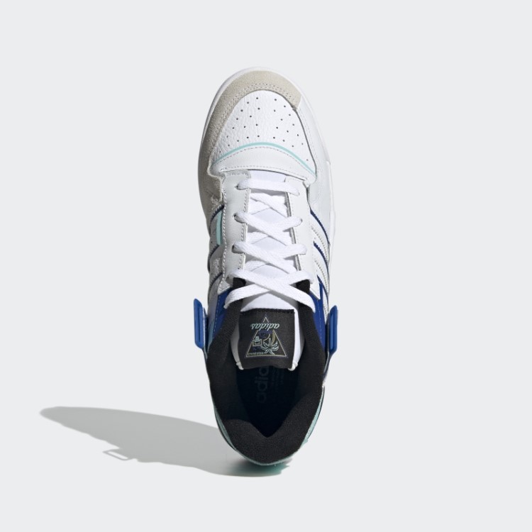Adidas Forum Exibe Sapatos Baixos Azuis