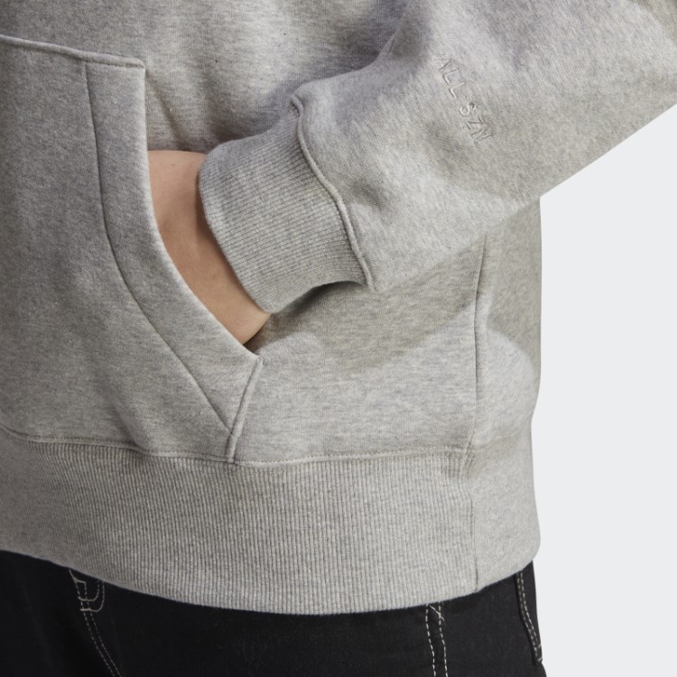 Adidas All Szn Moletom Com Capuz Gráfico Cinza Médio