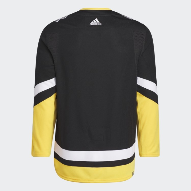 Penguins Away Camisa Autêntica Adidas Preto