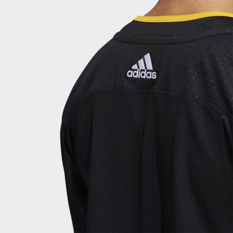 Penguins Away Camisa Autêntica Adidas Preto