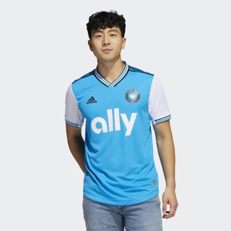 Camisa Azul Adidas Charlotte Fc 22/23 Home Autêntico