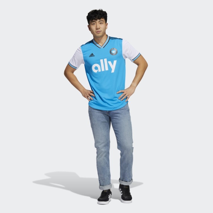 Camisa Azul Adidas Charlotte Fc 22/23 Home Autêntico