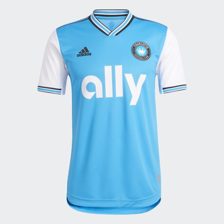 Camisa Azul Adidas Charlotte Fc 22/23 Home Autêntico