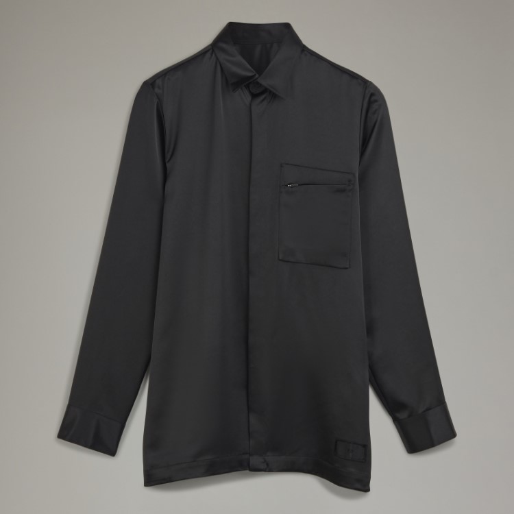 Top Adidas Y-3 Tech Silk Manga Longa