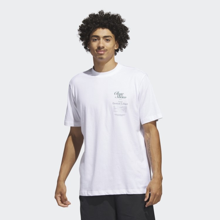 Camiseta Branca Adidas Dame 9