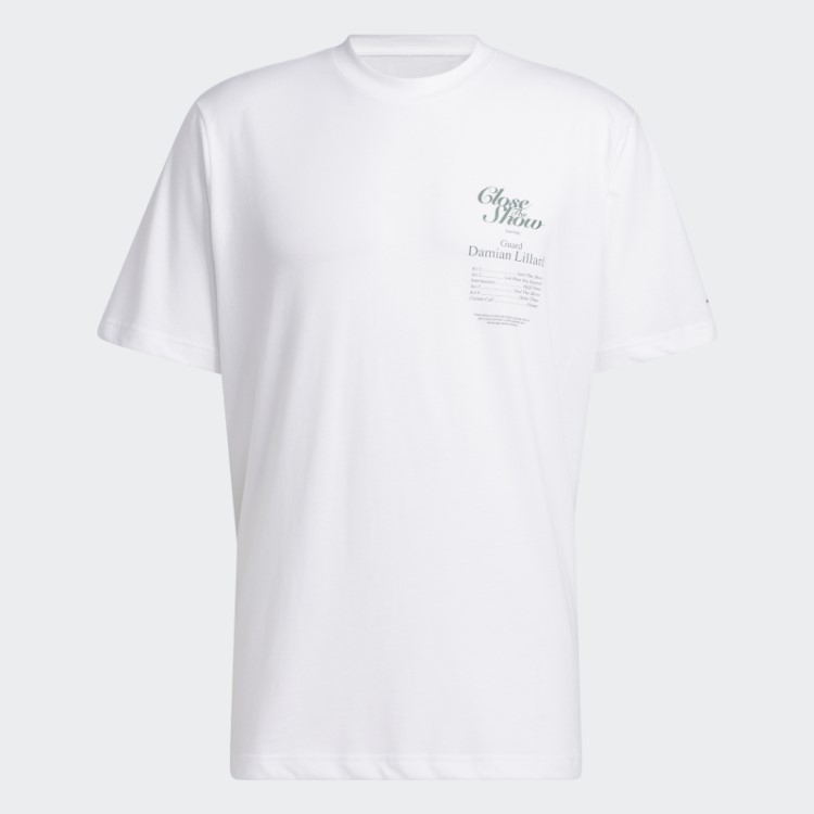Camiseta Branca Adidas Dame 9