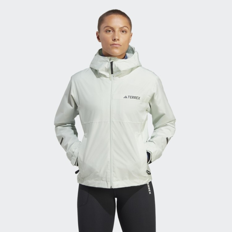 Terrex Multi Rain.rdy Jaqueta De Chuva De 2 Camadas 2 Verde Adidas
