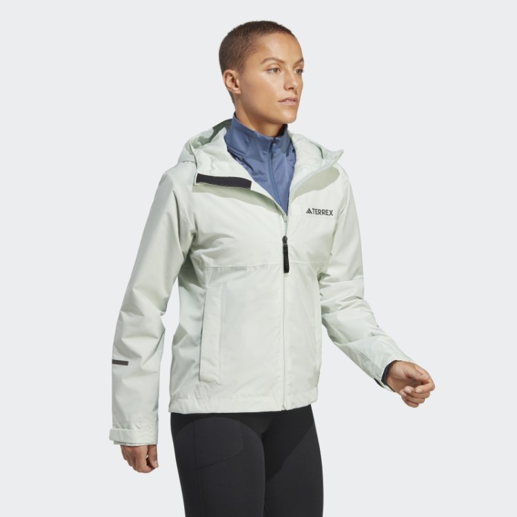 Terrex Multi Rain.rdy Jaqueta De Chuva De 2 Camadas 2 Verde Adidas