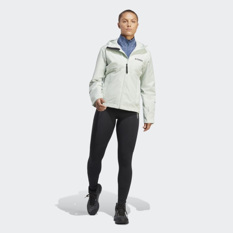 Terrex Multi Rain.rdy Jaqueta De Chuva De 2 Camadas 2 Verde Adidas