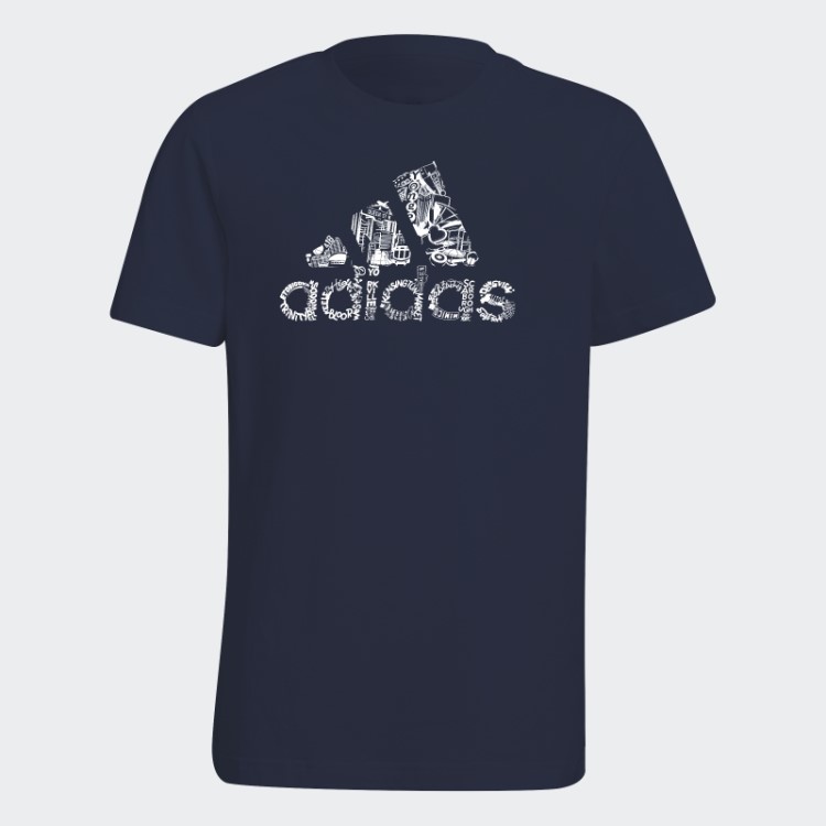Adidas Badge Of Sport Camiseta Juvenil Navy