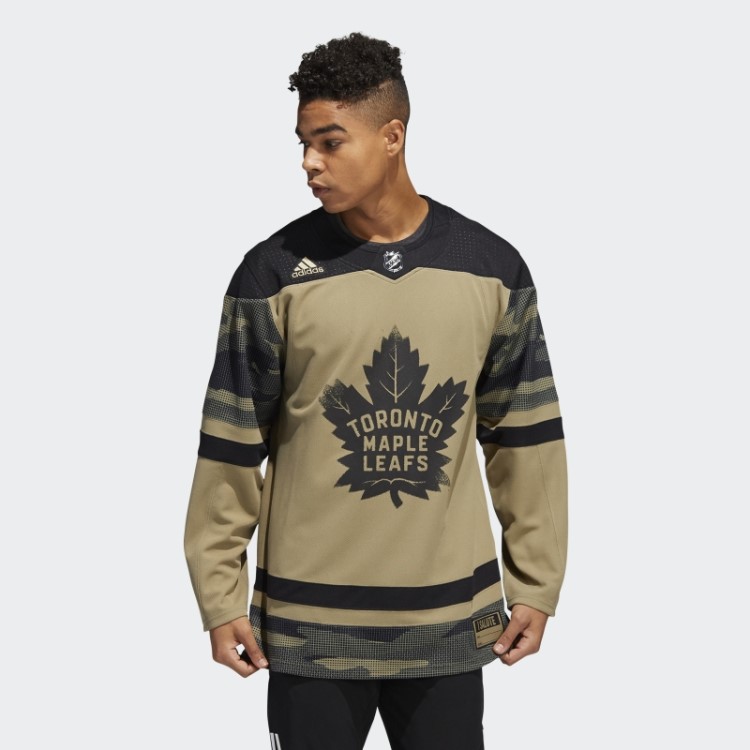 Camisa Adidas Maple Leafs Camo Orbit Green