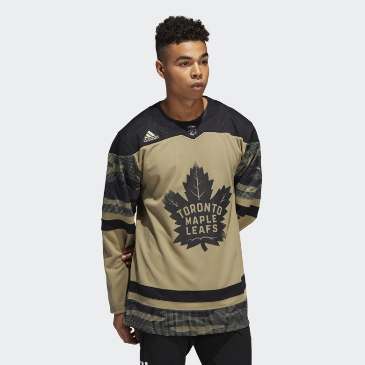 Camisa Adidas Maple Leafs Camo Orbit Green