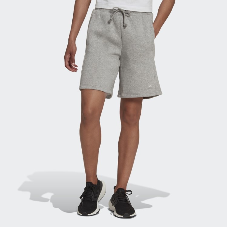 Bermuda De Lã Adidas All Szn Cinza Médio