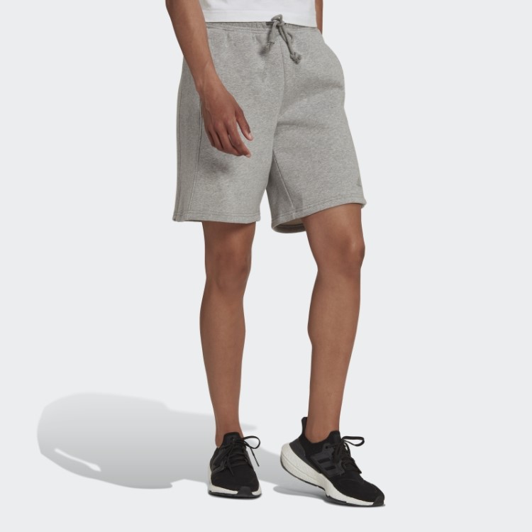 Bermuda De Lã Adidas All Szn Cinza Médio