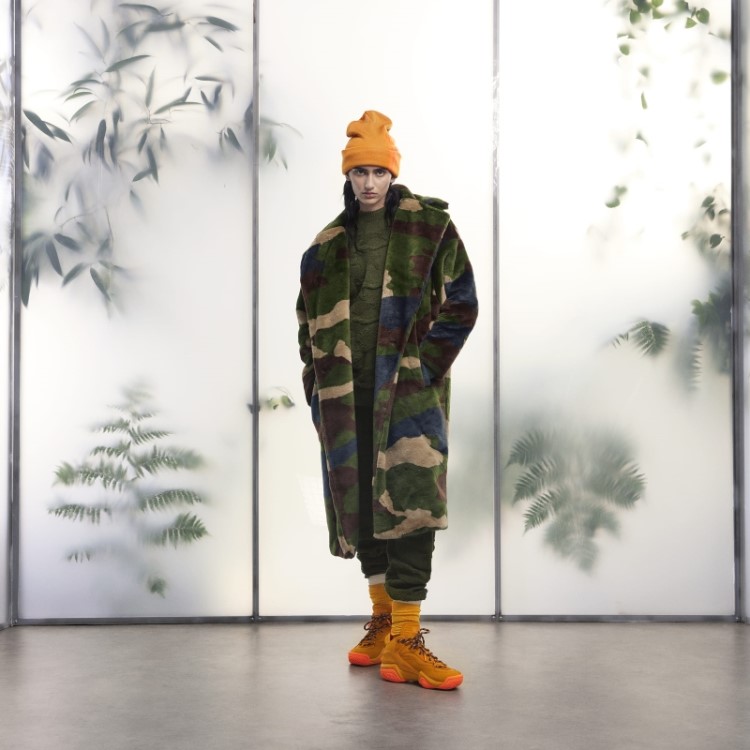 Casaco De Pele Sintética Adidas (todos Os Gêneros) Aop Camo