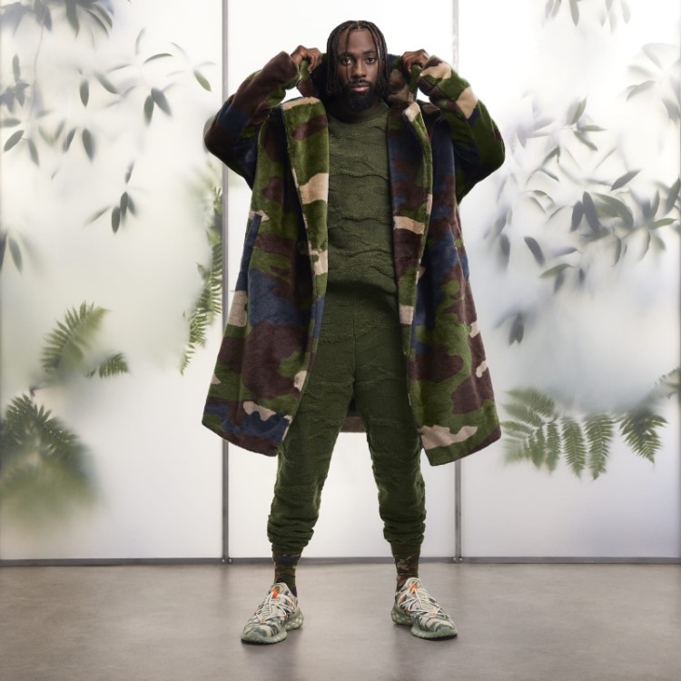 Casaco De Pele Sintética Adidas (todos Os Gêneros) Aop Camo