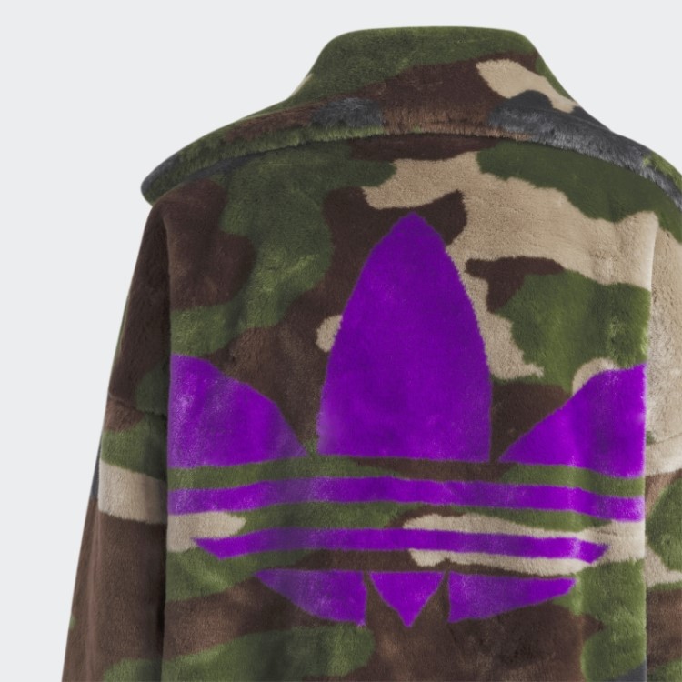 Casaco De Pele Sintético Adidas Aop Camo (todos Os Gêneros)