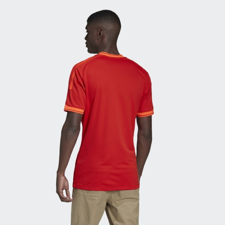 Adidas Red All Blacks Rugby Primeblue Réplica Camisa De Treinamento