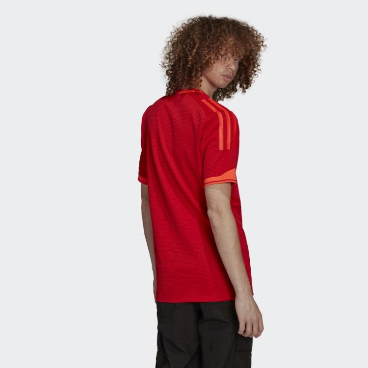 Adidas Red All Blacks Rugby Primeblue Réplica Camisa De Treinamento