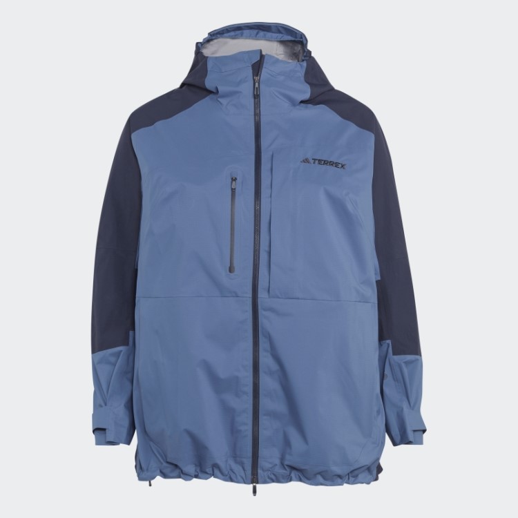 Jaqueta De Caminhada Adidas Terrex Xploric Rain.rdy (tamanho Grande) Aço