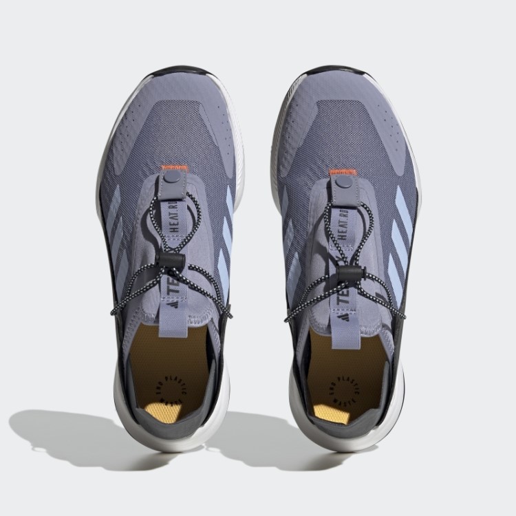 Tênis De Viagem Adidas Terrex Voyager 21 Violeta Prateado Sem Cadarço Heat.rdy