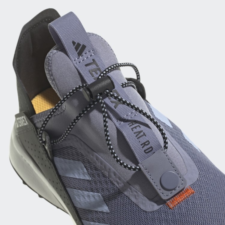 Tênis De Viagem Adidas Terrex Voyager 21 Violeta Prateado Sem Cadarço Heat.rdy
