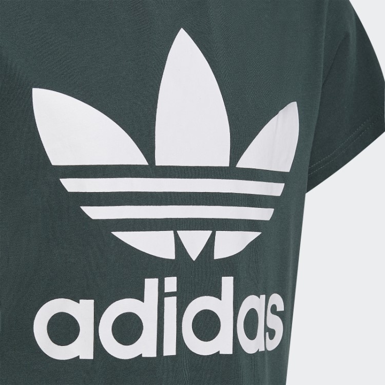 Camiseta Adidas Trefoil Verde Mineral