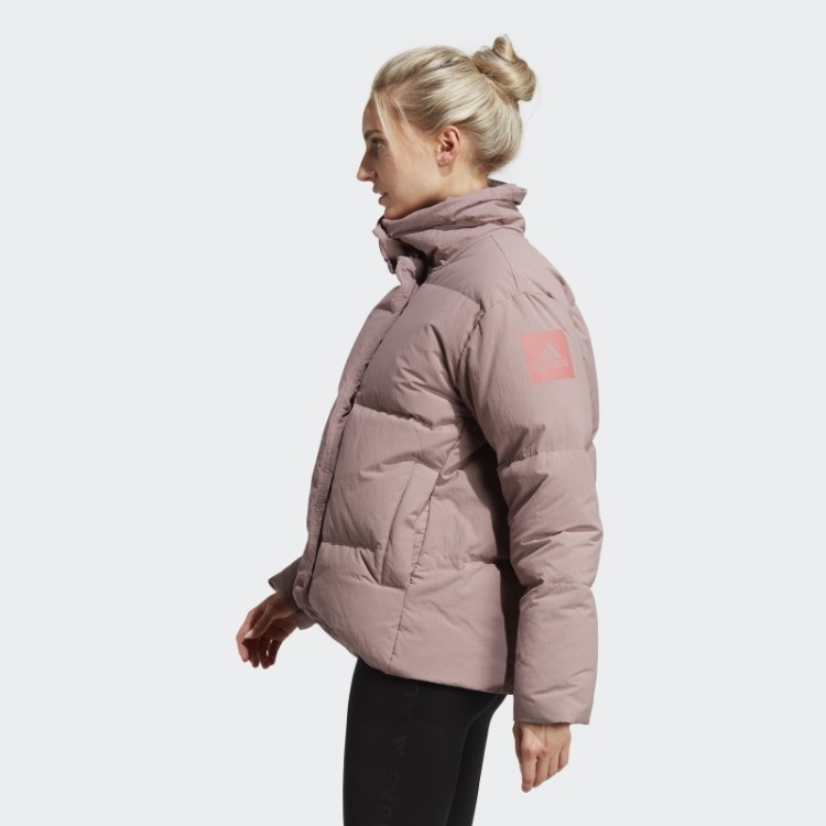 Jaqueta Big Baffle Down Adidas Roxo Fashion