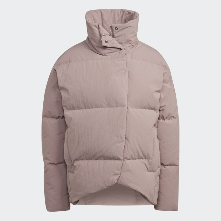 Jaqueta Big Baffle Down Adidas Roxa