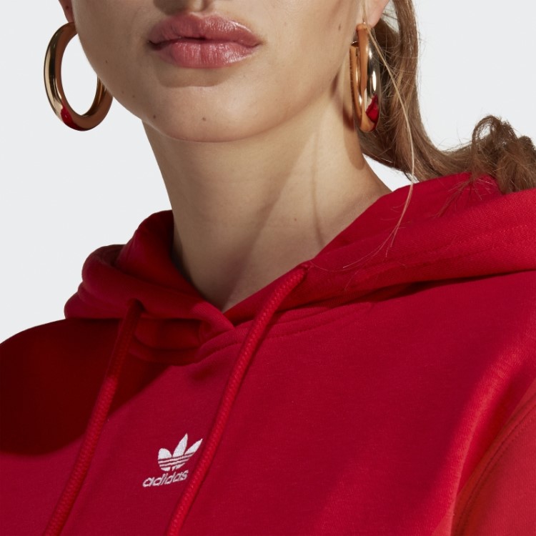 Moletom De Lã Adidas Scarlet Adicolor Essentials