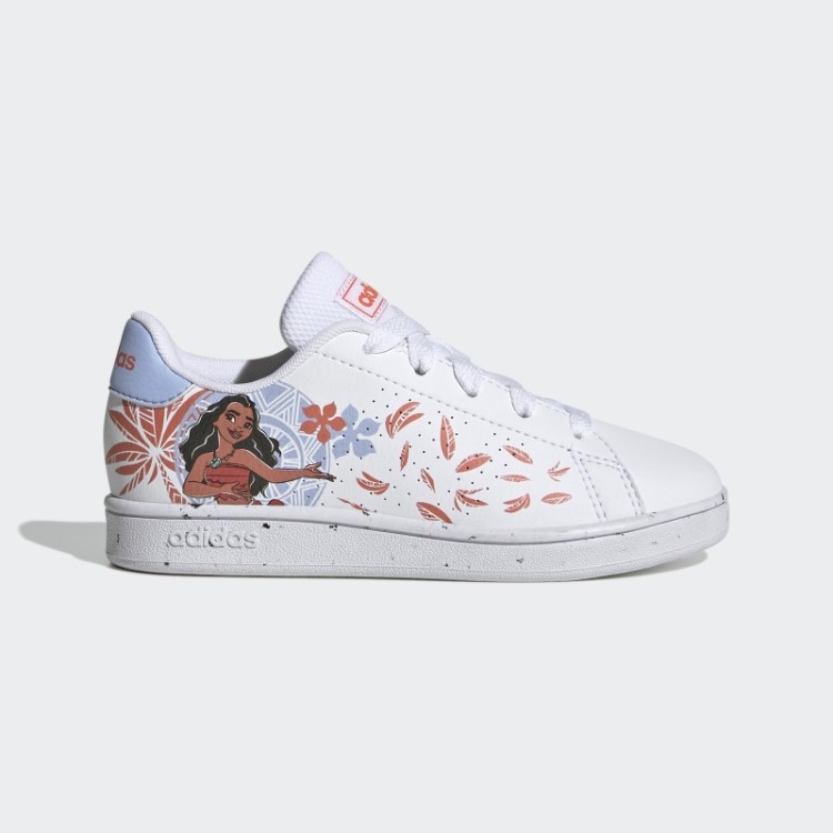 Branco Adidas X Disney Advantage Sapatos Moana Moda