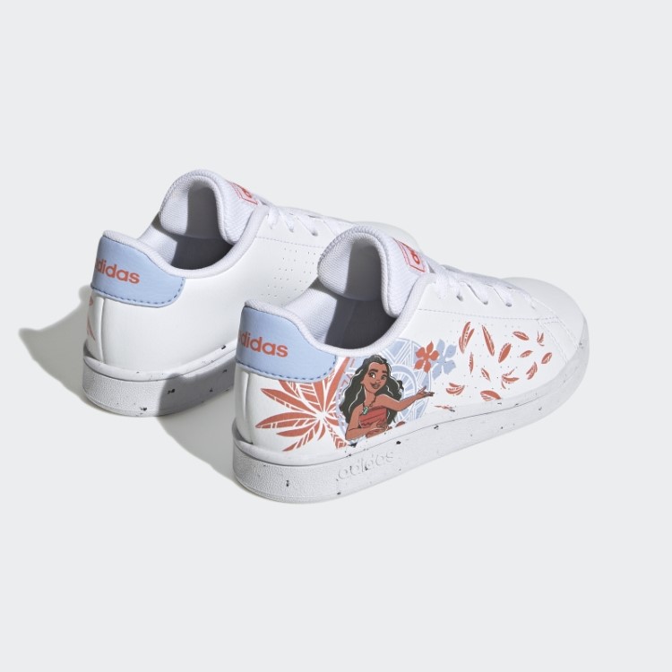 Branco Adidas X Disney Advantage Sapatos Moana Moda