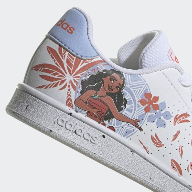 Branco Adidas X Disney Advantage Sapatos Moana Moda