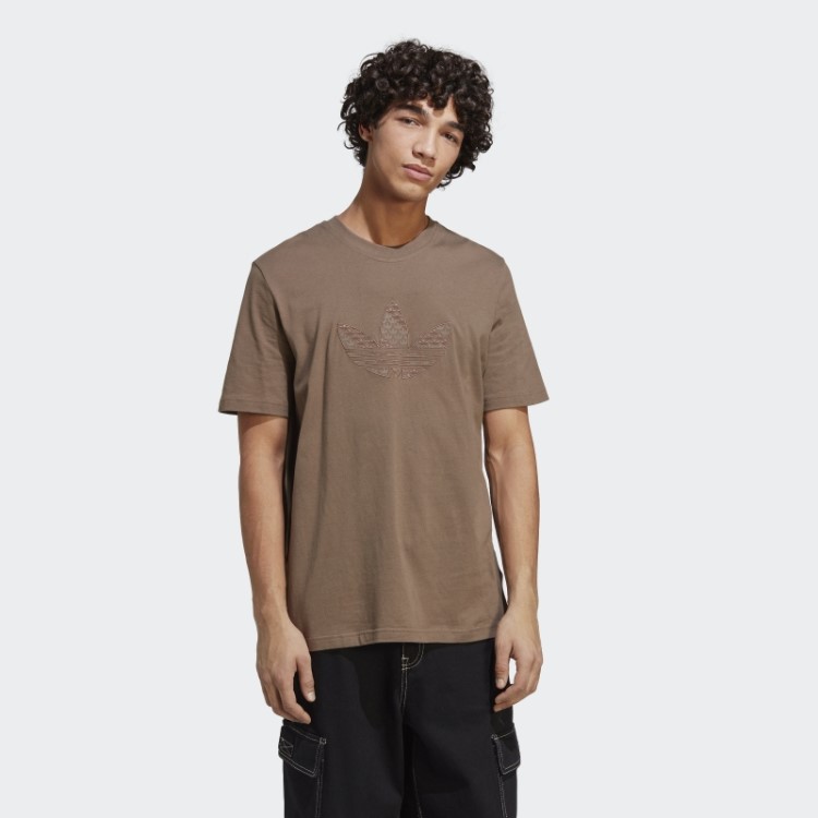 T-shirt Adidas Com Monograma Da Terra