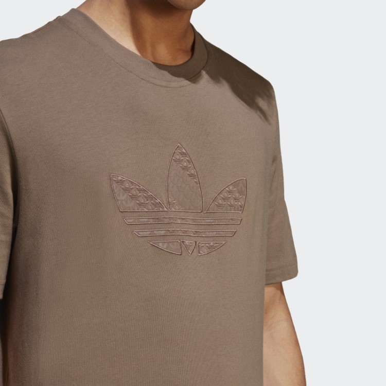 T-shirt Adidas Com Monograma Da Terra