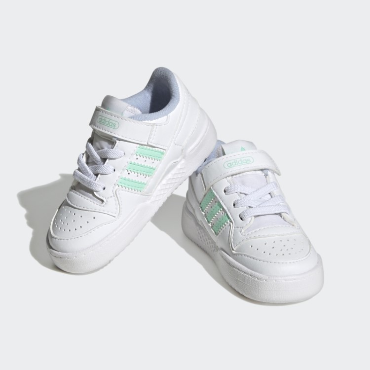 Branco/verde/azul Adidas Forum Tênis Baixo