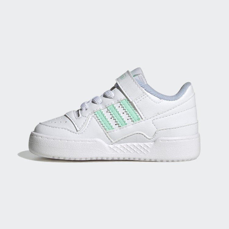 Branco/verde/azul Adidas Forum Tênis Baixo