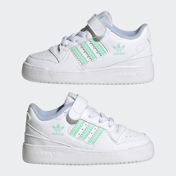 Branco/verde/azul Adidas Forum Tênis Baixo