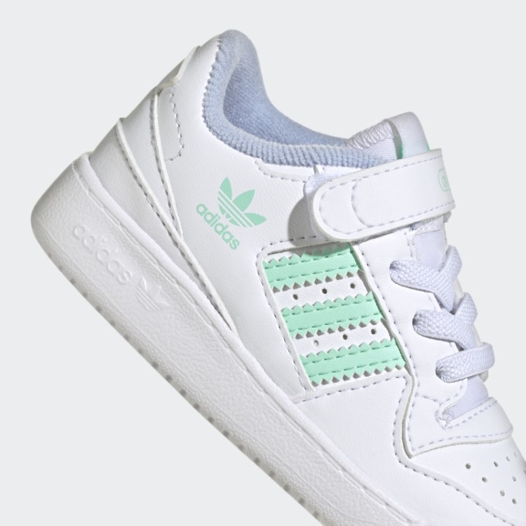 Branco/verde/azul Adidas Forum Tênis Baixo