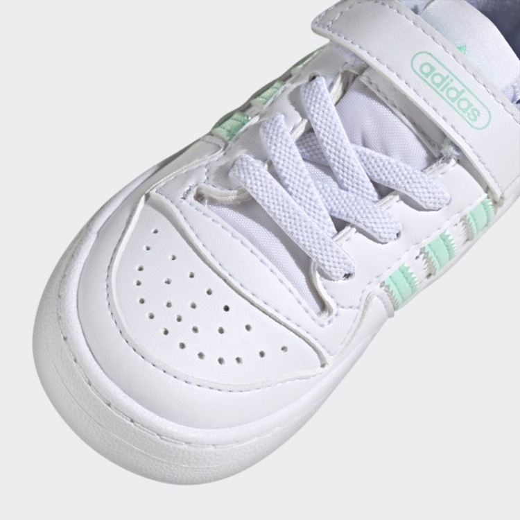 Branco/verde/azul Adidas Forum Tênis Baixo