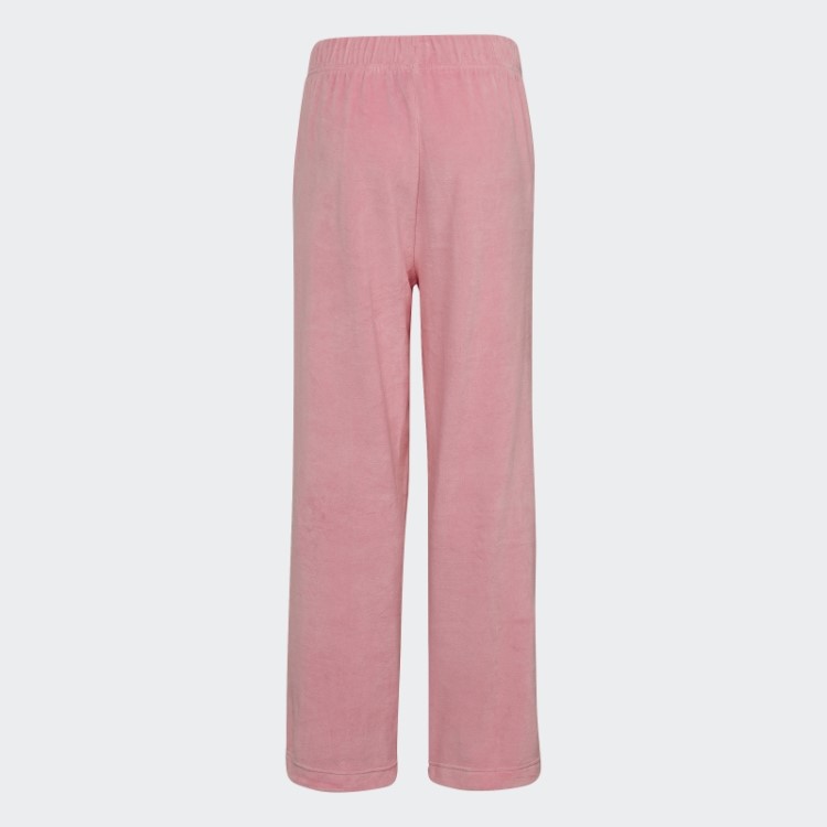 Calça Regular Rosa Adidas Lounge Velour