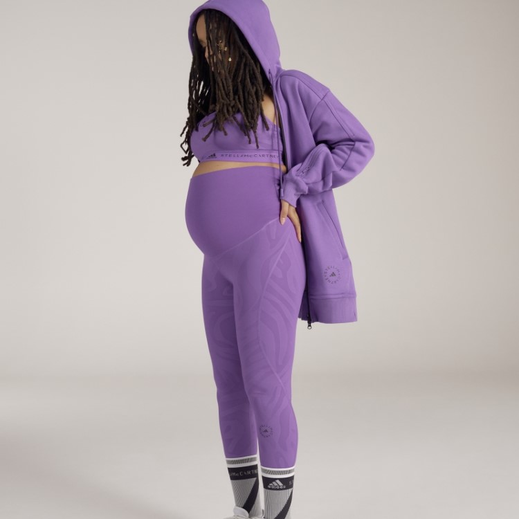 Jaqueta Roxa Adidas By Stella Mccartney Truestrength Maternidade 3 Em 1 Quente