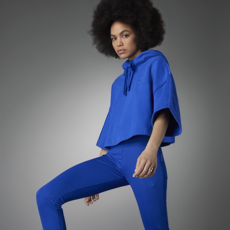 Adidas Versão Azul Meia Calça Azul Royal