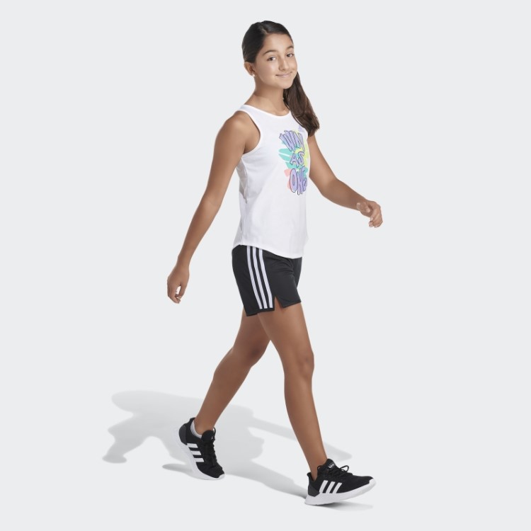 Regata Adidas Com Barra Curva Weiss-schwarz