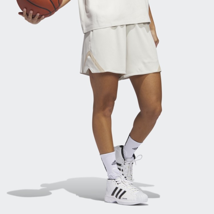 Shorts De Basquete Adidas Select Alumínio