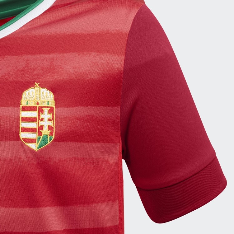 Camisa Home Vermelha Da Hungria Adidas
