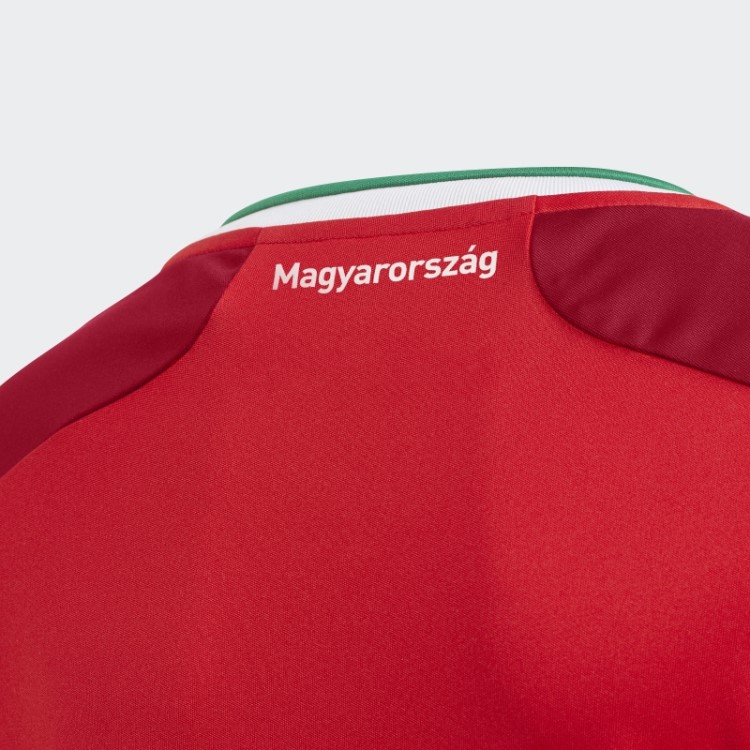 Camisa Home Vermelha Da Hungria Adidas